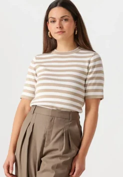 witte object t-shirt objester s/s new knit pullover