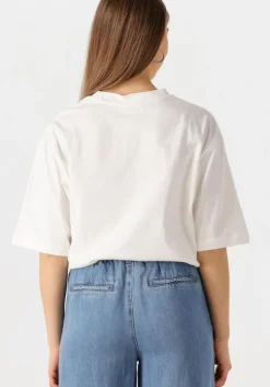 witte object t-shirt objgima 2/4 oversize t-shirt