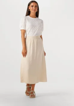 witte object t-shirt objlaila s/s re top