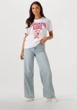 witte omoda lage sneakers alicia 402-b