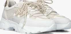 witte omoda lage sneakers alicia 402-b