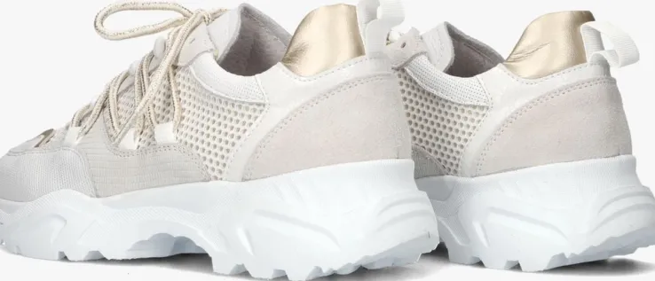 witte omoda lage sneakers alicia 402-b