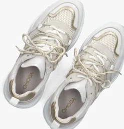 witte omoda lage sneakers alicia 402-b