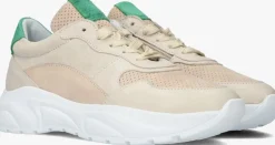 witte omoda lage sneakers fiene