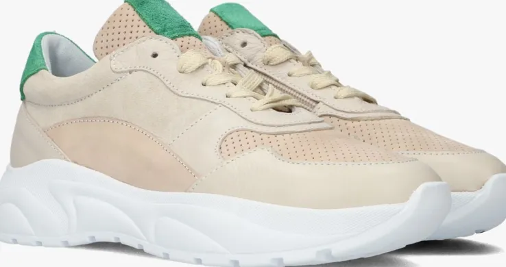 witte omoda lage sneakers fiene