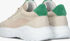 witte omoda lage sneakers fiene