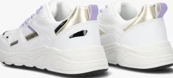 witte omoda lage sneakers jazz