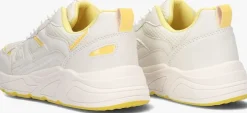 witte omoda lage sneakers jazz