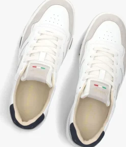 witte pantofola d'oro lage sneakers scudo