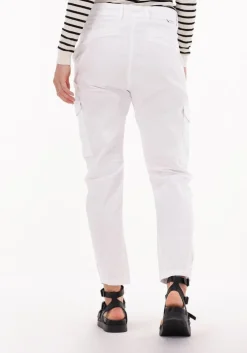 witte penn & ink cargobroeken s22t776ltd 443ltd