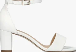 witte peter kaiser sandalen met hak 78340