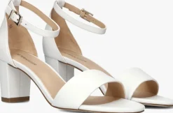 witte peter kaiser sandalen met hak 78340