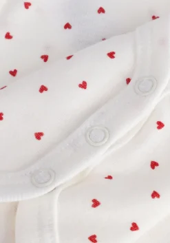 witte petit bateau rompers 3 bodies naiss ml