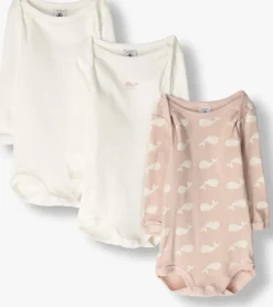 witte petit bateau rompers 3 bodies us ml