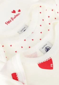 witte petit bateau rompers 3 bodies us ml
