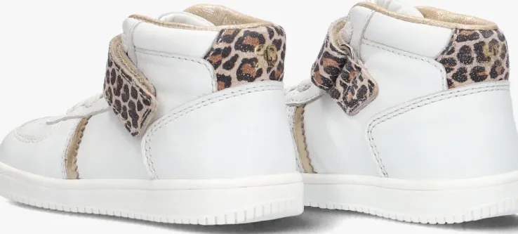 witte pinocchio hoge sneakers f1551