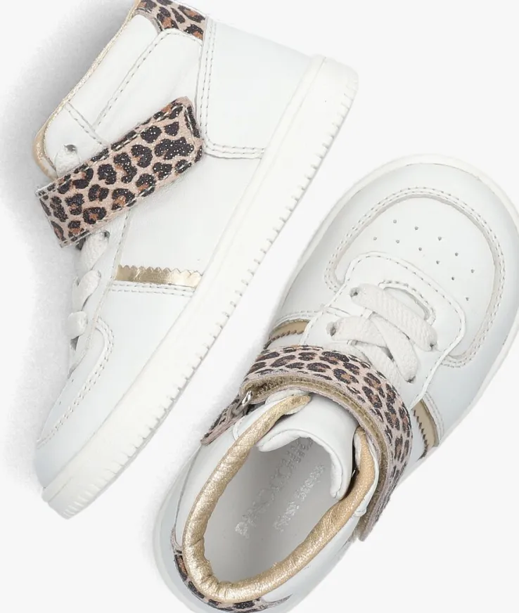 witte pinocchio hoge sneakers f1551