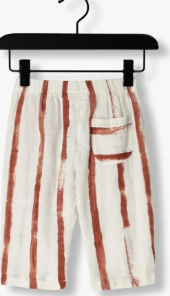 witte play up broeken printed woven trousers