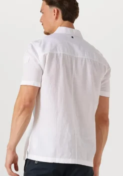 witte pme legend casual overhemd ctn/linen cargo freedom