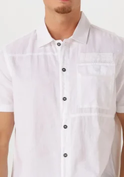 witte pme legend casual overhemd ctn/linen cargo freedom