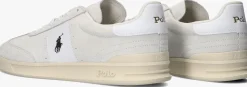 witte polo ralph lauren lage sneakers hrt aera pp low top lace
