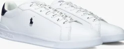 witte polo ralph lauren lage sneakers hrt court ii