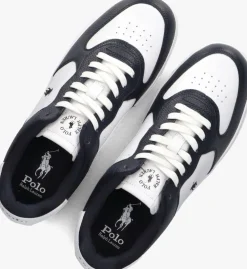 witte polo ralph lauren lage sneakers mastercourt