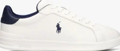 witte polo ralph lauren lage sneakers heritage court ii