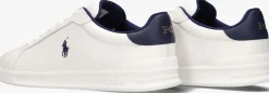 witte polo ralph lauren lage sneakers heritage court ii