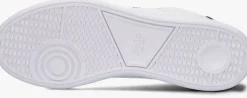 witte polo ralph lauren lage sneakers hrt court ii