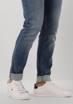 witte polo ralph lauren lage sneakers hrt court ii