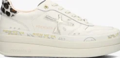 witte premiata lage sneakers micol