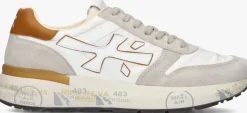 witte premiata lage sneakers mick
