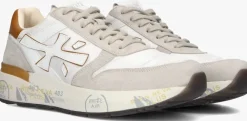 witte premiata lage sneakers mick