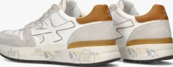 witte premiata lage sneakers mick