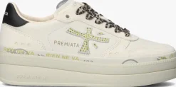 witte premiata lage sneakers micol