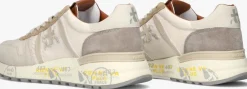 witte premiata lage sneakers lander