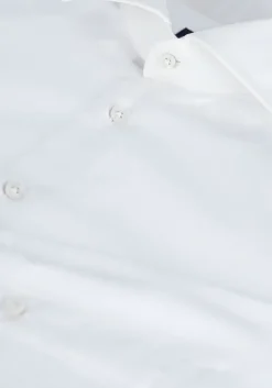 witte profuomo klassiek overhemd fine twill - slim fit - non iron