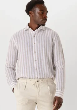 witte profuomo klassiek overhemd shirt x-cutaway linen