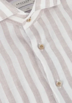 witte profuomo klassiek overhemd shirt x-cutaway linen