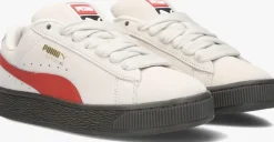 witte puma lage sneakers suede xl jr