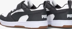 witte puma lage sneakers rebound v6 lo ps