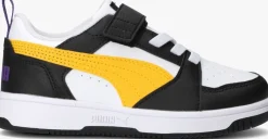 witte puma lage sneakers rebound v6 lo ps