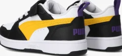 witte puma lage sneakers rebound v6 lo ps