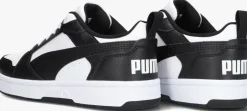 witte puma lage sneakers rebound v6 lo jr