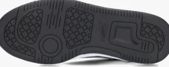 witte puma lage sneakers rebound v6 lo jr