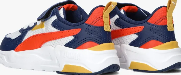 witte puma lage sneakers trinity lite ac