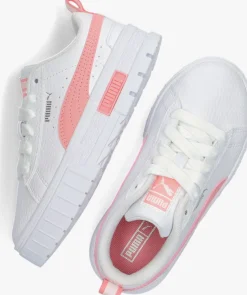 witte puma lage sneakers mayze lth 1