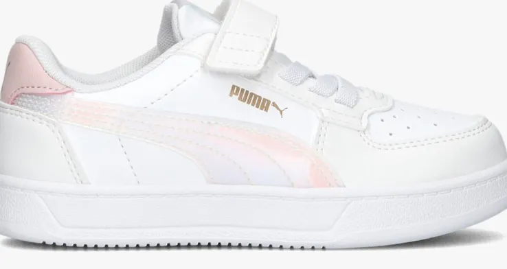 witte puma lage sneakers caven 2.0 holo ac