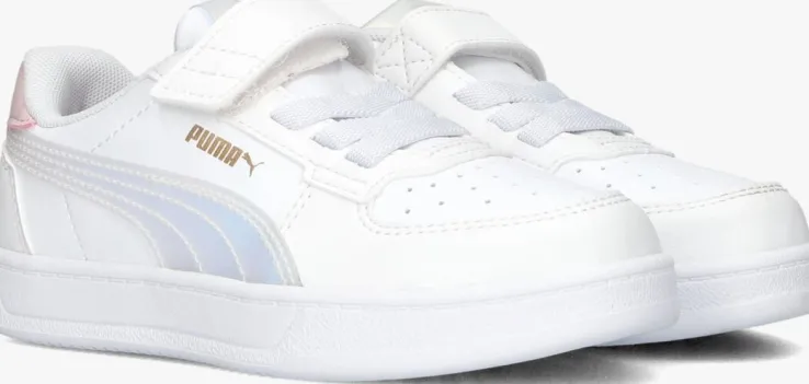witte puma lage sneakers caven 2.0 holo ac